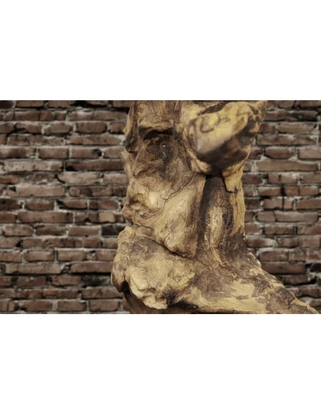 Stolní lampa ze dřeva - Hypnotická hnědá