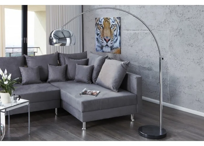 stojací lampa BIG BOW II CHROM