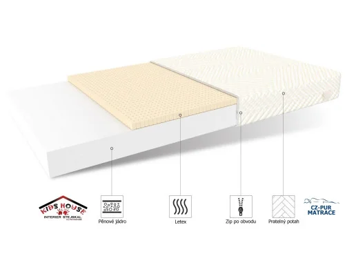 Dětská Matrace Baby Latex