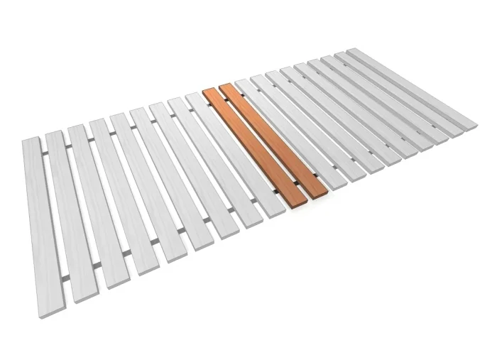 Náhradní latě masivního roštu - 2ks