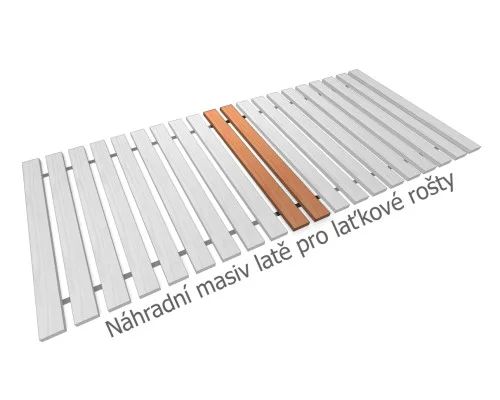 Náhradní latě masivního roštu - 2ks 2