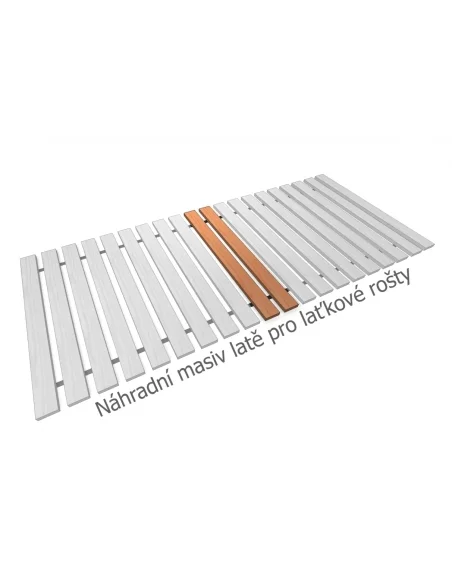 Náhradní latě masivního roštu - 2ks