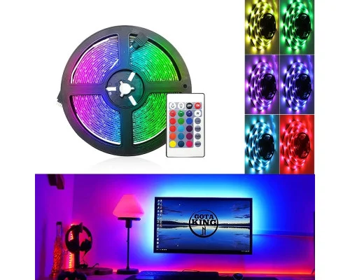 Led pásek RGB barvy - komplet sestava 1-5m dle výběru
