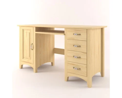 Kancelářský stůl Castello masiv borovice S32