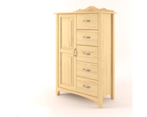 Komoda Castello masiv borovice S18B