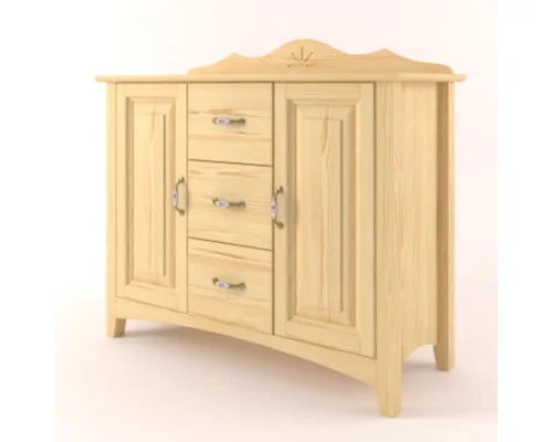 Komoda Castello masiv borovice S21