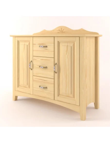 Komoda Castello masiv borovice S21
