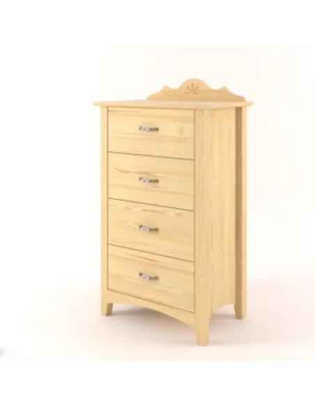 Komoda Castello masiv borovice S24