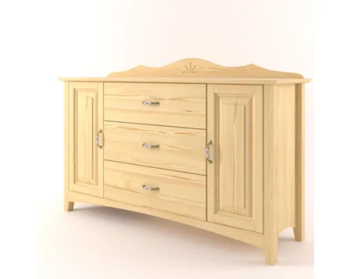 Komoda Castello masiv borovice S25