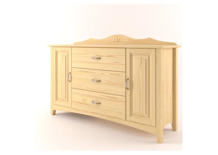 Komoda Castello masiv borovice S25