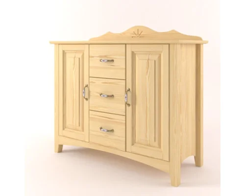 Komoda Castello masiv borovice S26