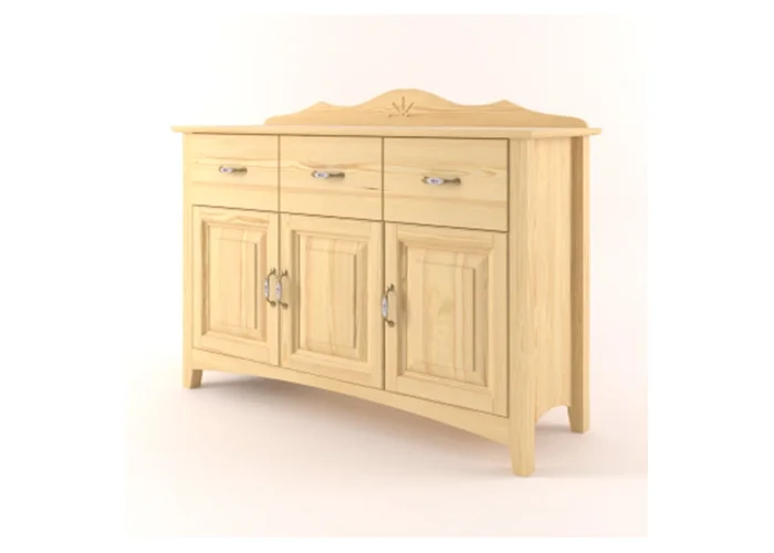 Komoda Castello masiv borovice S27