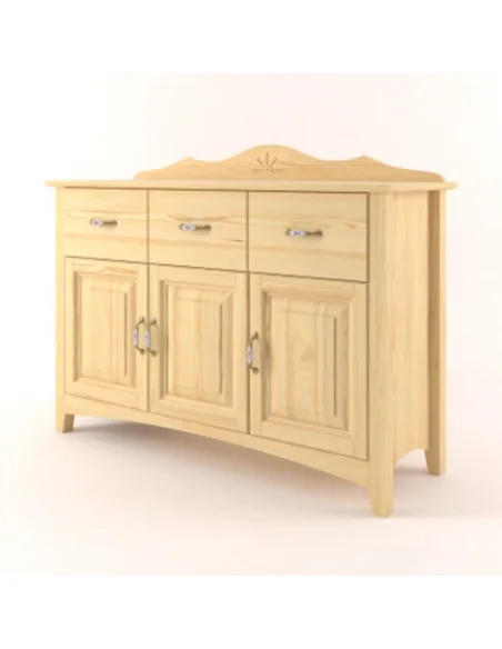 Komoda Castello masiv borovice S27