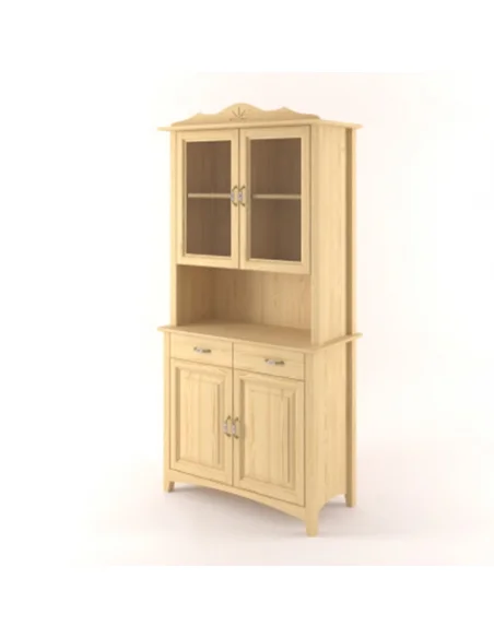 Kredenc Castello masiv borovice S04B