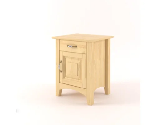 Noční stolek Castello masiv borovice S40