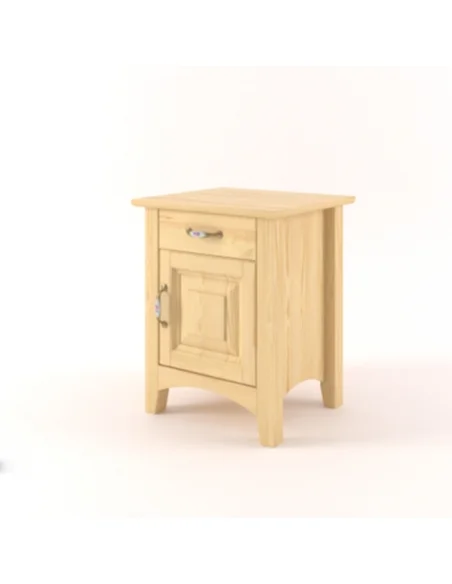 Noční stolek Castello masiv borovice S40