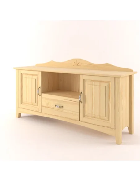 TV stolek Castello masiv borovice S31
