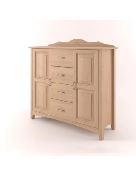 Komoda Castello masiv dub D21