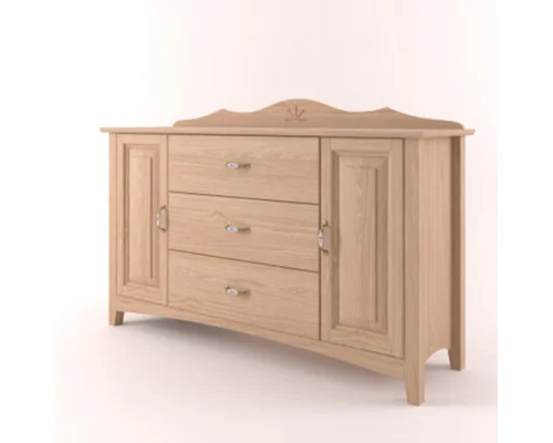 Komoda Castello masiv dub D25