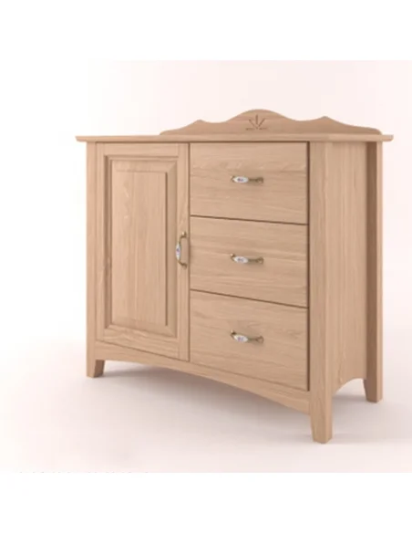 Komoda Castello masiv dub D28B