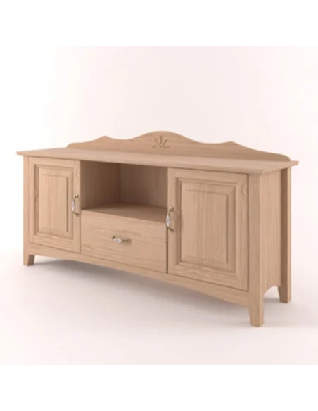 TV stolek Castello masiv dub D31