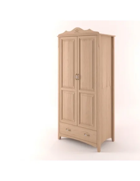 Šatní skřín Castello masiv dub D02A