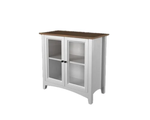 Vitrína Castello Soft masiv borovice S16B