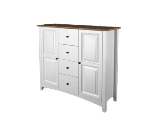 Komoda Castello Soft masiv borovice S21