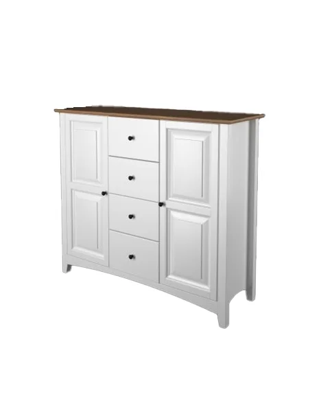 Komoda Castello Soft masiv borovice S21