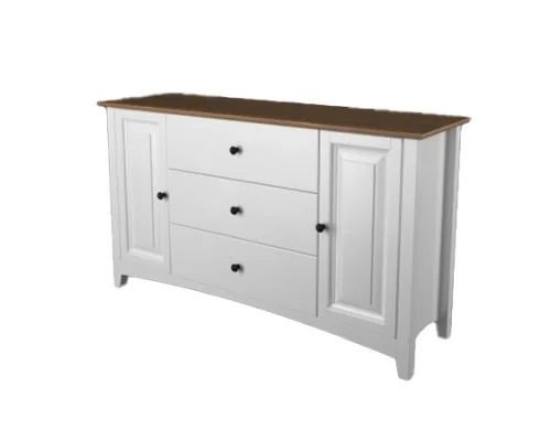 Komoda Castello Soft masiv borovice S25