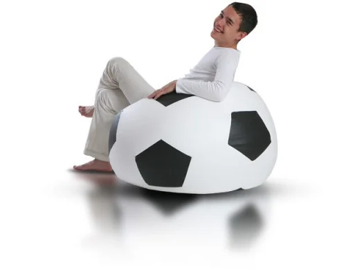 Tempo Kondela Bobek ekokůže bílá / černá