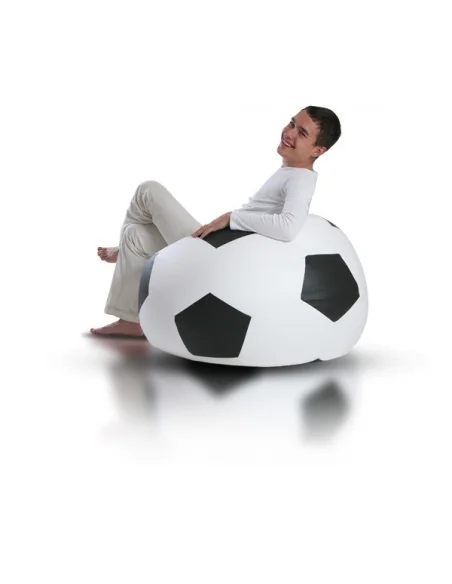 Tempo Kondela Bobek ekokůže bílá / černá