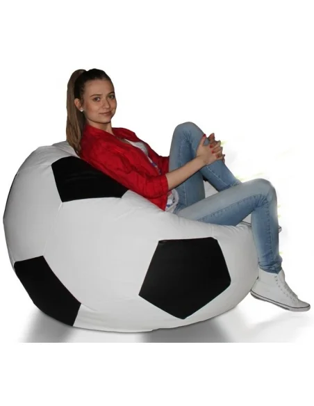 Tempo Kondela Bobek ekokůže bílá / černá