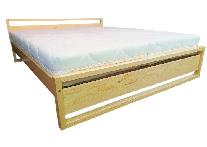 Postel z masivu borovice | RAVENA