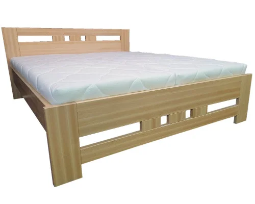 Masivní postel BUK VIKTOR 2