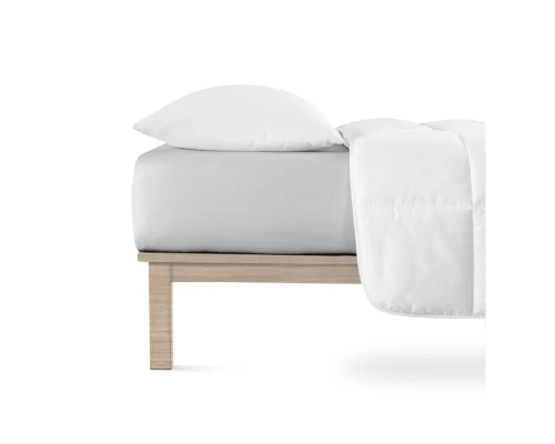 Jersey Lycra prostěradlo Andrea Simone boxspring - Světle šedá