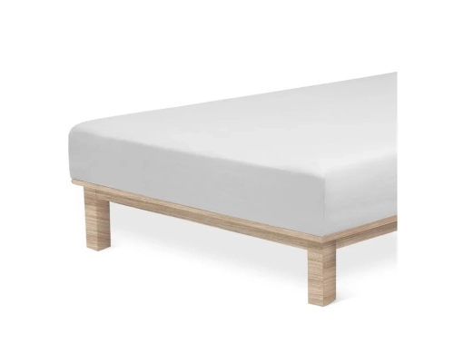 Jersey Lycra prostěradlo Andrea Simone boxspring - Světle šedá 2