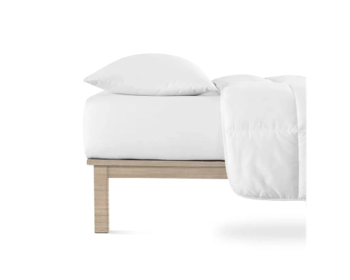 Jersey Lycra prostěradlo Andrea Simone boxspring - Bílá