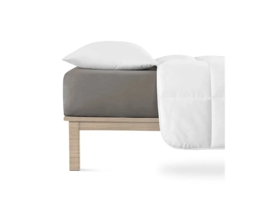 Jersey Lycra prostěradlo Andrea Simone boxspring - Tmavě šedá