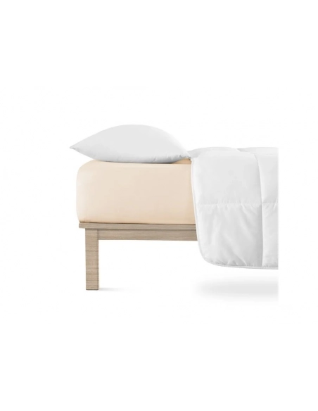 Jersey Lycra prostěradlo Andrea Simone boxspring - Kávová