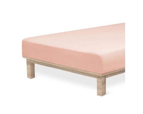 Jersey Lycra prostěradlo Andrea Simone boxspring - Pudrová 2