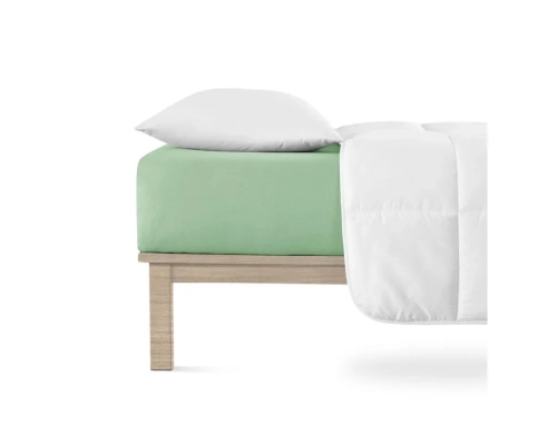 Jersey Lycra prostěradlo Andrea Simone boxspring - Světle zelená