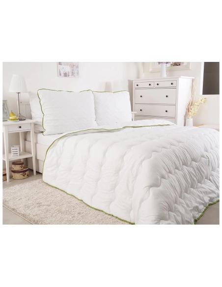 DUO-SET Aloe Vera | sada polštáře a přikrývky