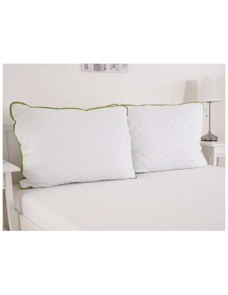 DUO-SET Aloe Vera | sada polštáře a přikrývky