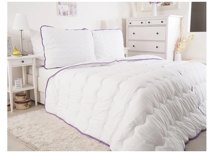 DUO-SET Levandule | sada polštáře a přikrývky