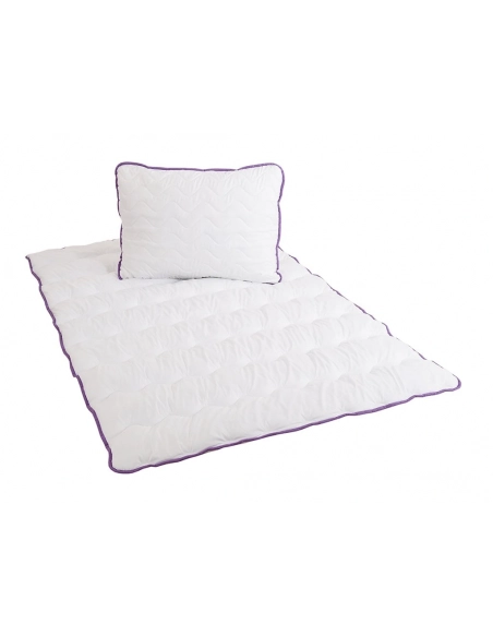 DUO-SET Levandule | sada polštáře a přikrývky