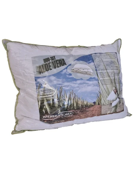 DUO-SET Aloe Vera | sada polštáře a přikrývky