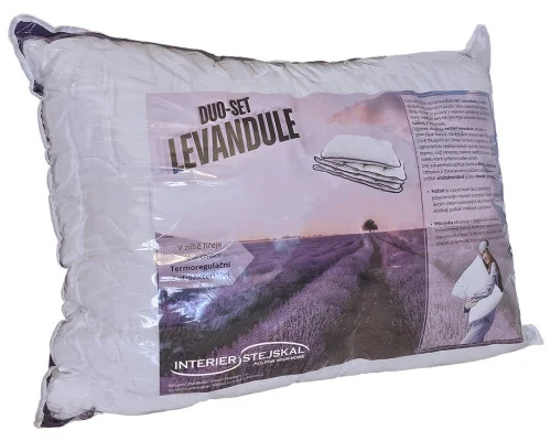 DUO-SET Levandule | sada polštáře a přikrývky 2