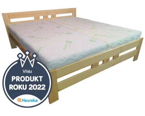 Postel z masivu borovice | MONA 2