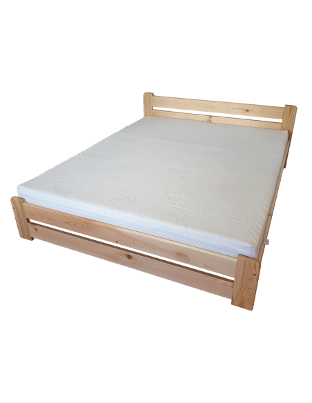 Postel z masivu EUREKA 160x200